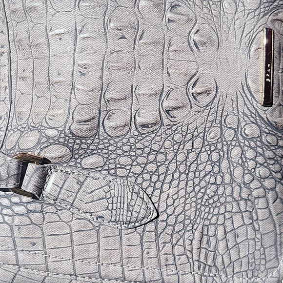 Brahmin Micaela Grey Tetra Satchel - Picture 16 of 16